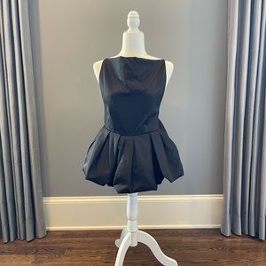 3.1 Phillip Lim multi strap bubble hem taffeta top (NWT)